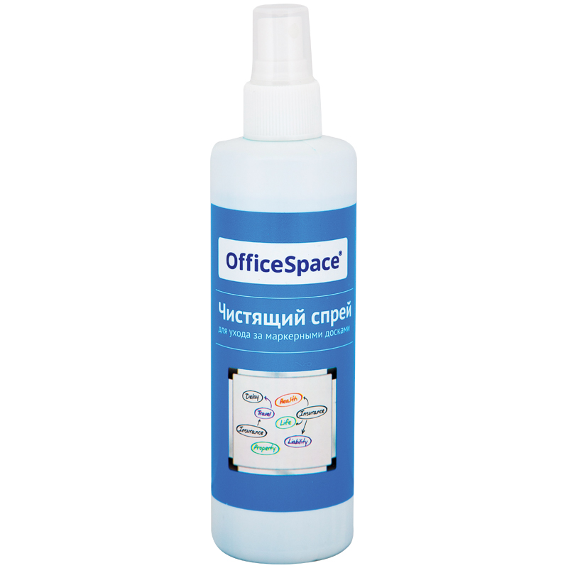 Спрей для магнитно-маркерных досок OfficeSpace 250 мл