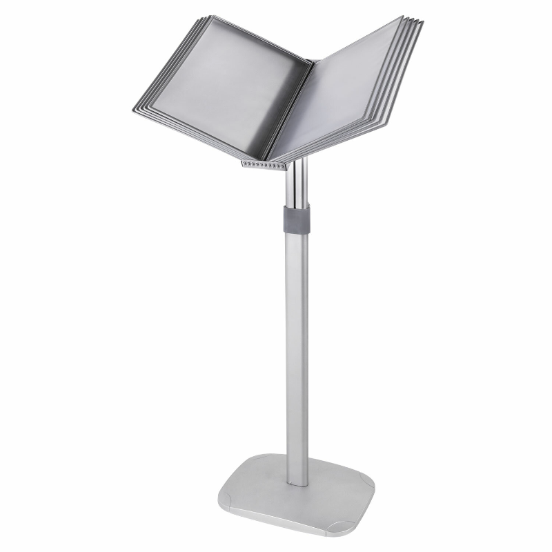 Демосистема напольная BRAUBERG с 10 серыми панелями