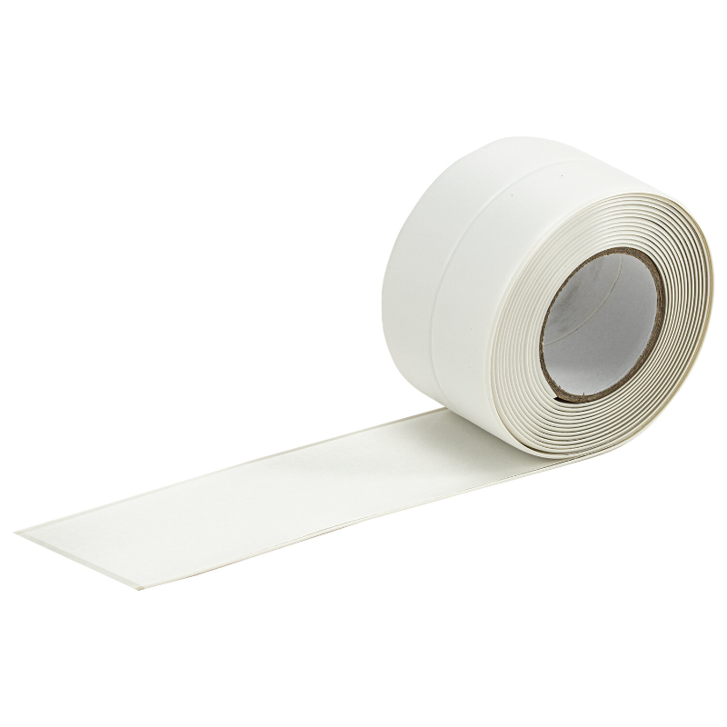 Клейкая лента бордюрная для ванны и кухни LAIMA 60 мм*3.35 м