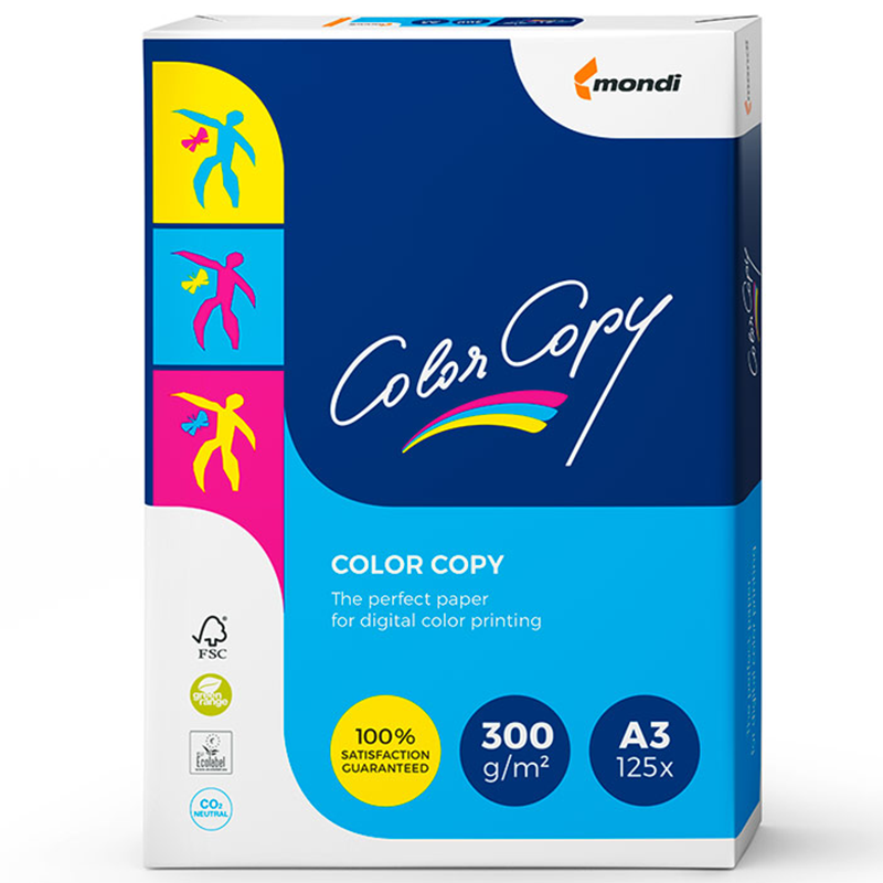 Бумага офисная Color Copy А3, 300 г/м2, 125 листов