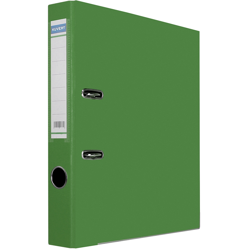 Папка-регистратор KUVERT А4, 50 мм, зеленый