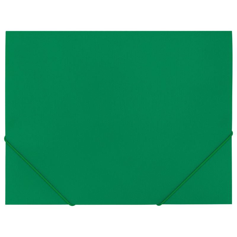 Папка на резинке BRAUBERG "PIXEL" А4, 500 мкм, темно-зеленая