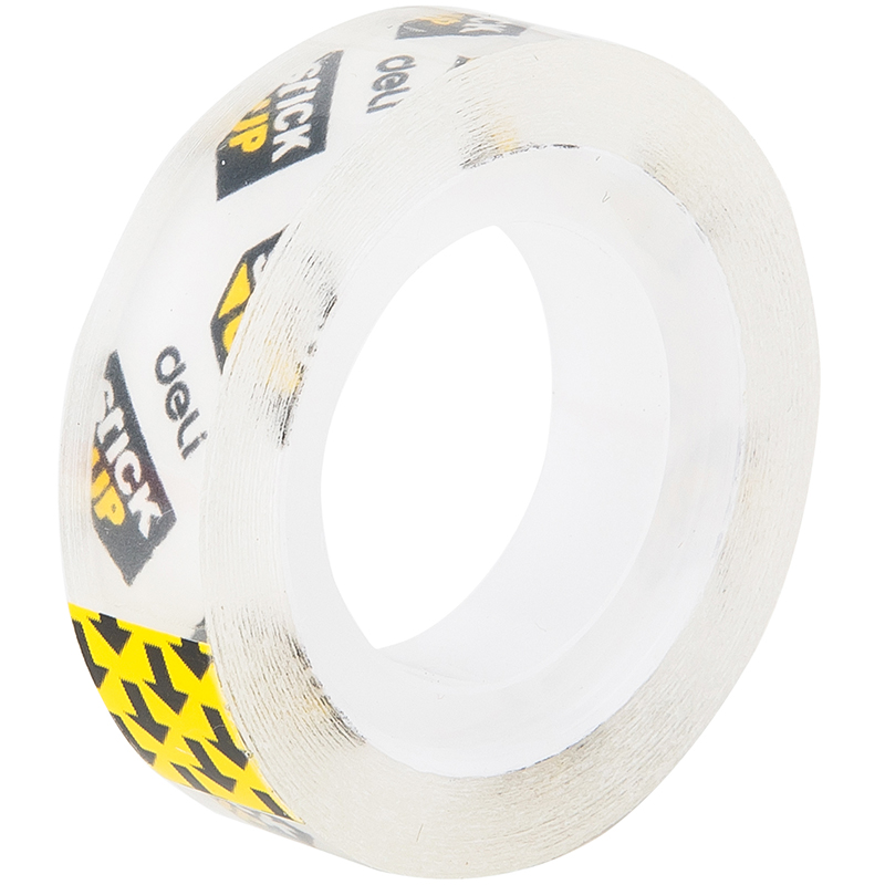 Клейкая лента DELI 12 мм х 20 м, прозрачная