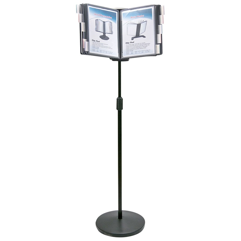 Демосистема напольная Aidata с 10 чёрными панелями