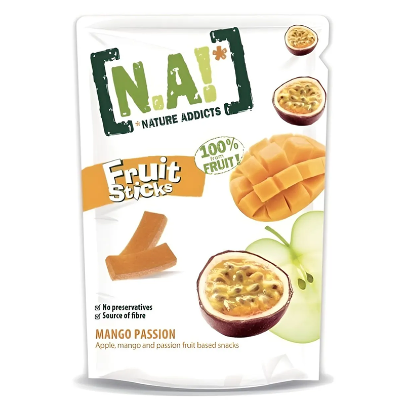 Пастила фруктовая Nature Addicts! с манго и маракуйей 35 гр