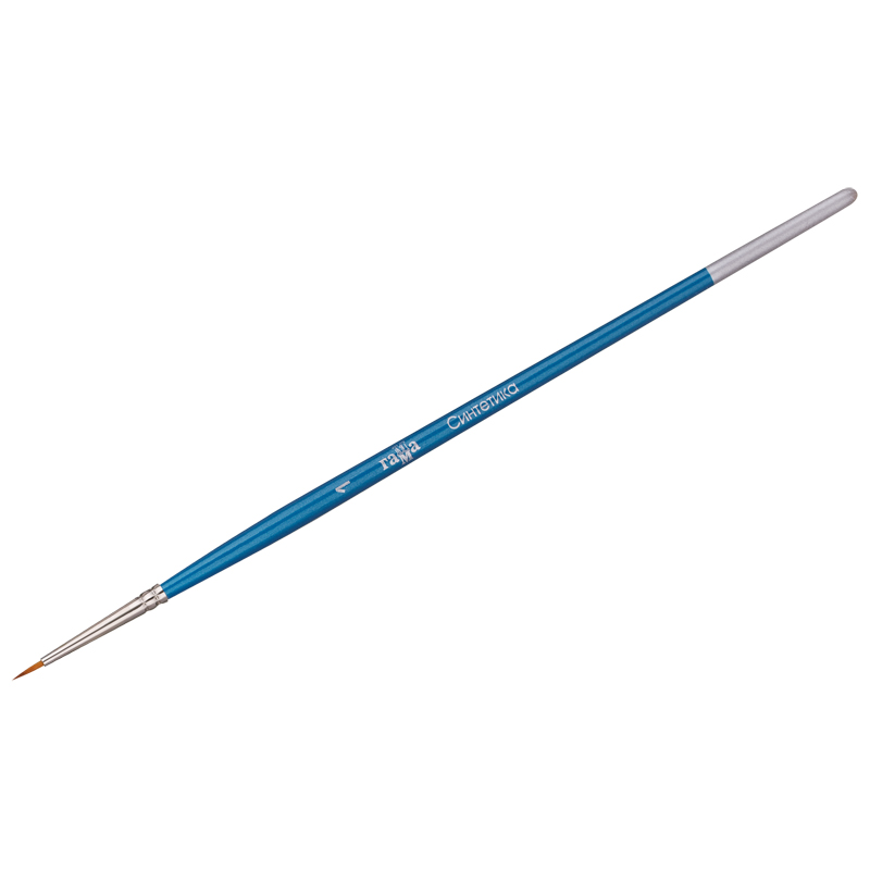 Кисть Гамма синтетика, круглая №01