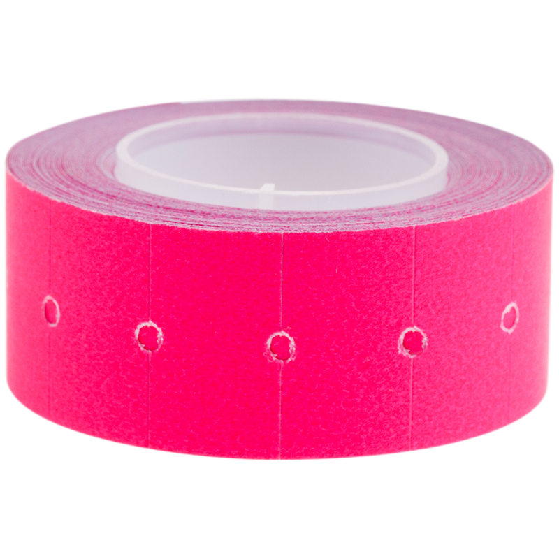 Этикет-ценник OfficeSpace, 21*12 мм, малиновый, 500 этикеток