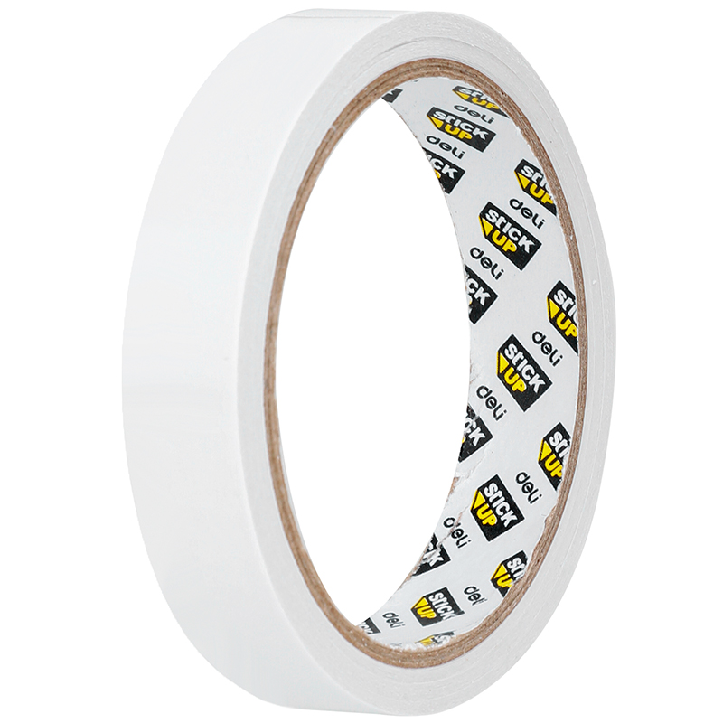 Клейкая лента двусторонняя DELI 18 мм*10 м, полипропиленовая основа
