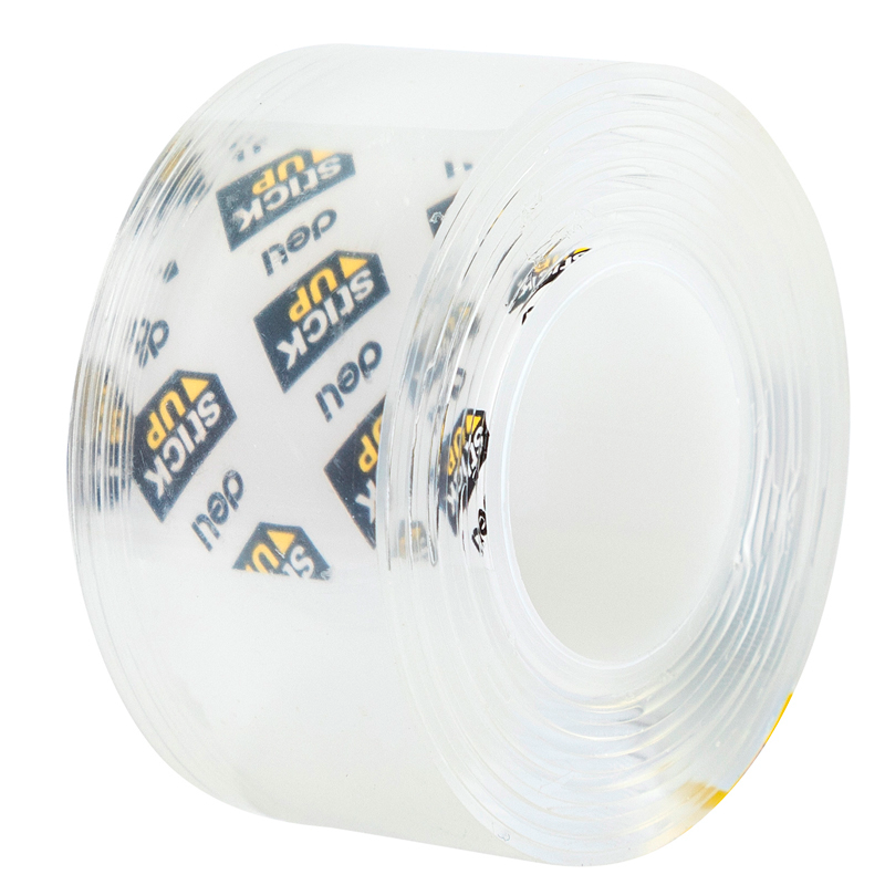 Клейкая лента двусторонняя DELI 25.4 мм*1.5 м, прозрачная