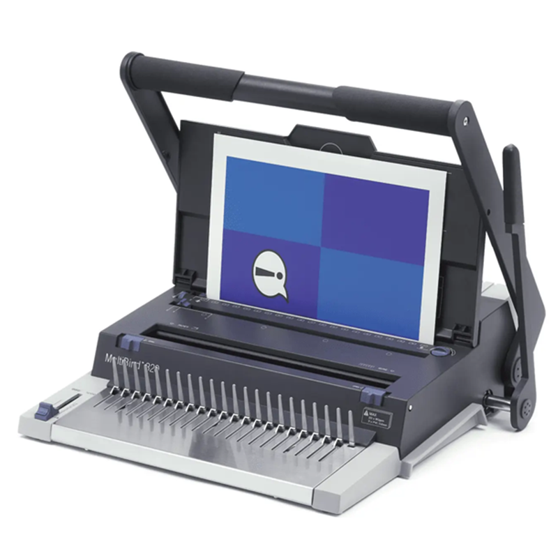 Переплетная машина GBC MultiBind 320 пробивает до 20 листов, сшивает до 450 листов