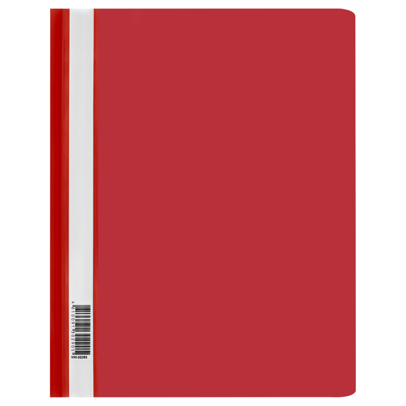 Папка-скоросшиватель СТАММ А4, 160 мкм, красная